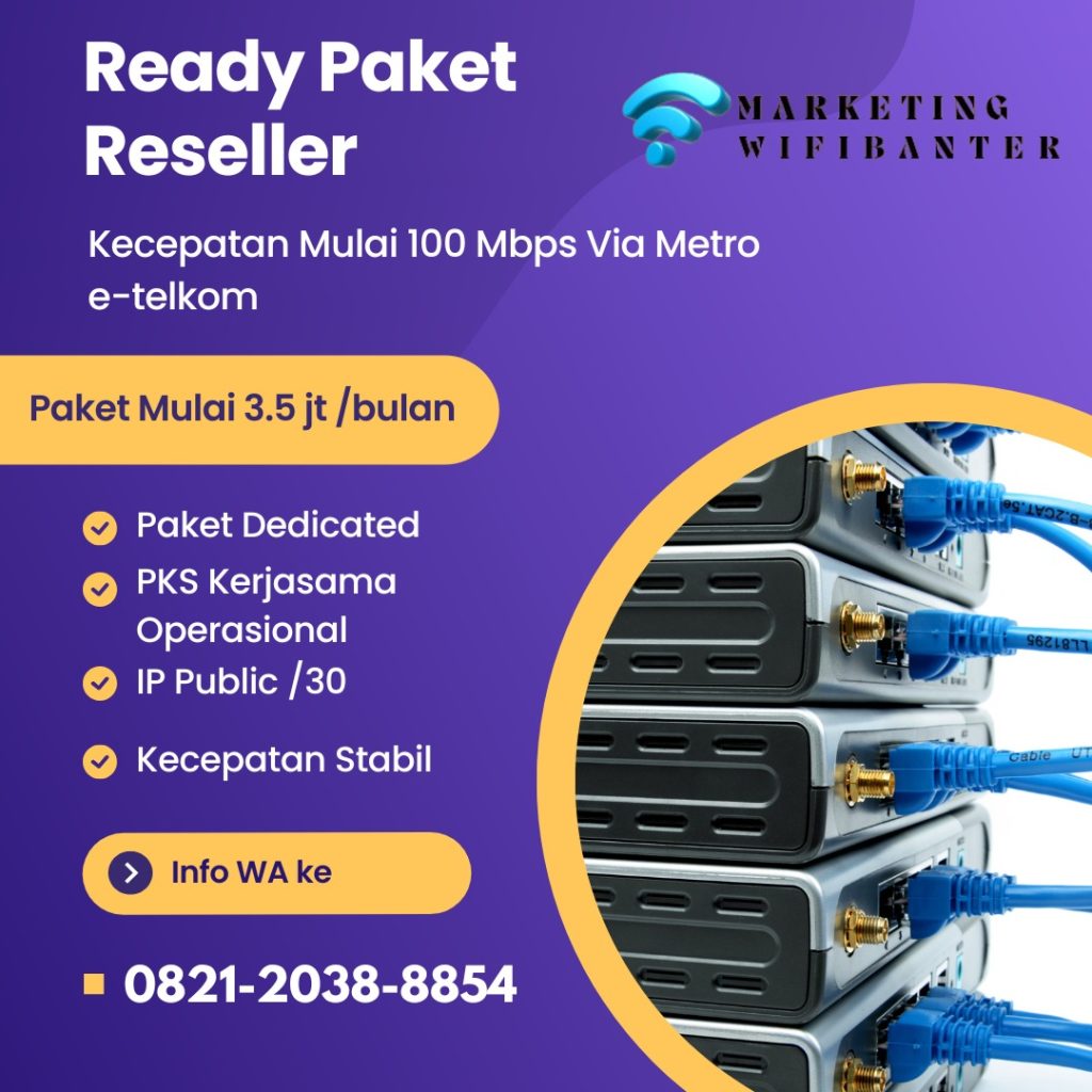 Promo Paket Kemitraan / Reseller Via Metro E-telkom, Icon+ dll, di Awal Tahun